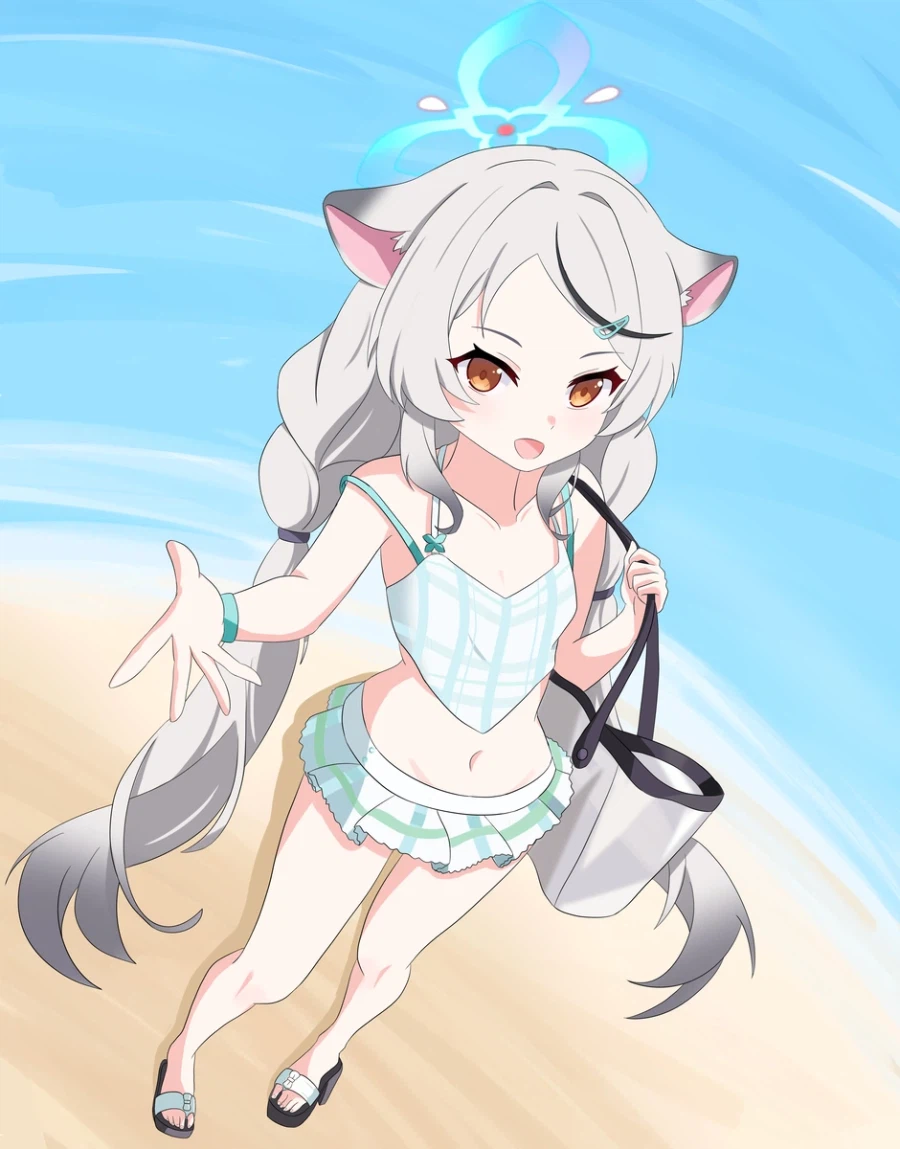 블루아카) 꾸꾸나 너무 기여움