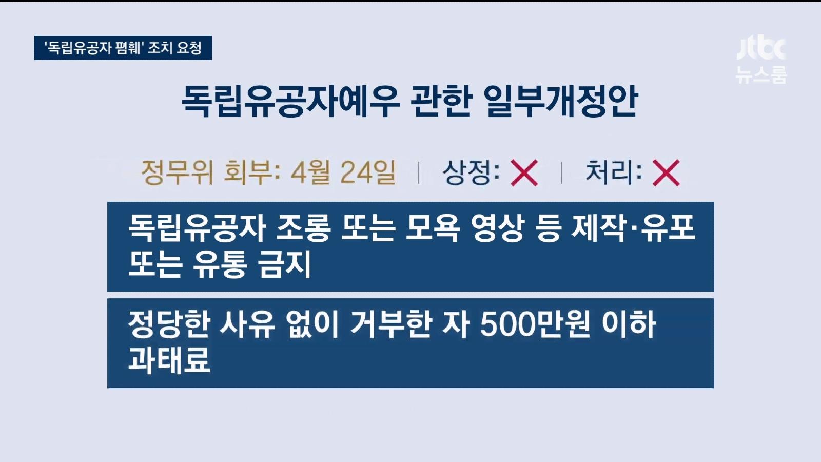 정부, 독립운동가 조롱에 제재 칼 빼들어
