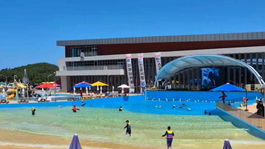 정부 예산 430억으로 새로 만든 워터파크 후기