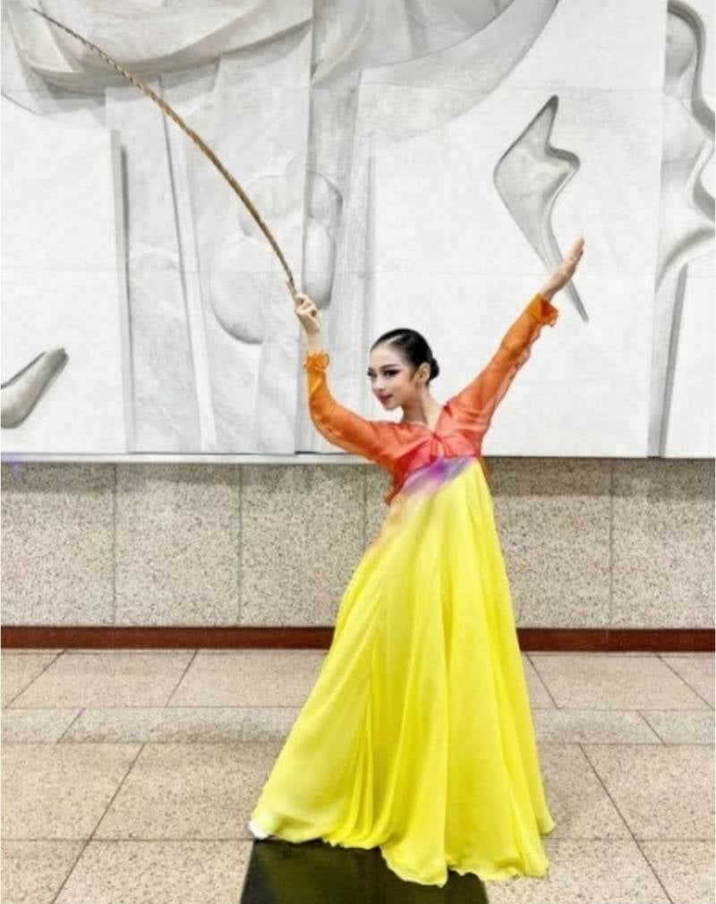 키키 막내 키야 한국무용 시절