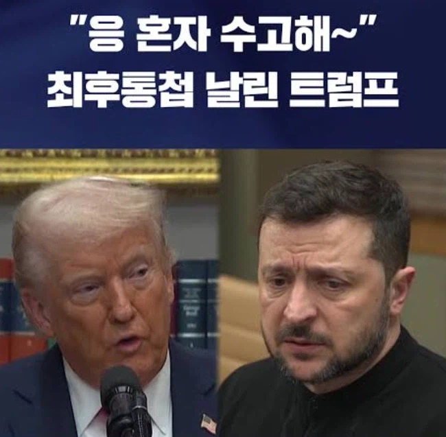 우크라니아 외교 전략 평가 대해서 억울한 부분