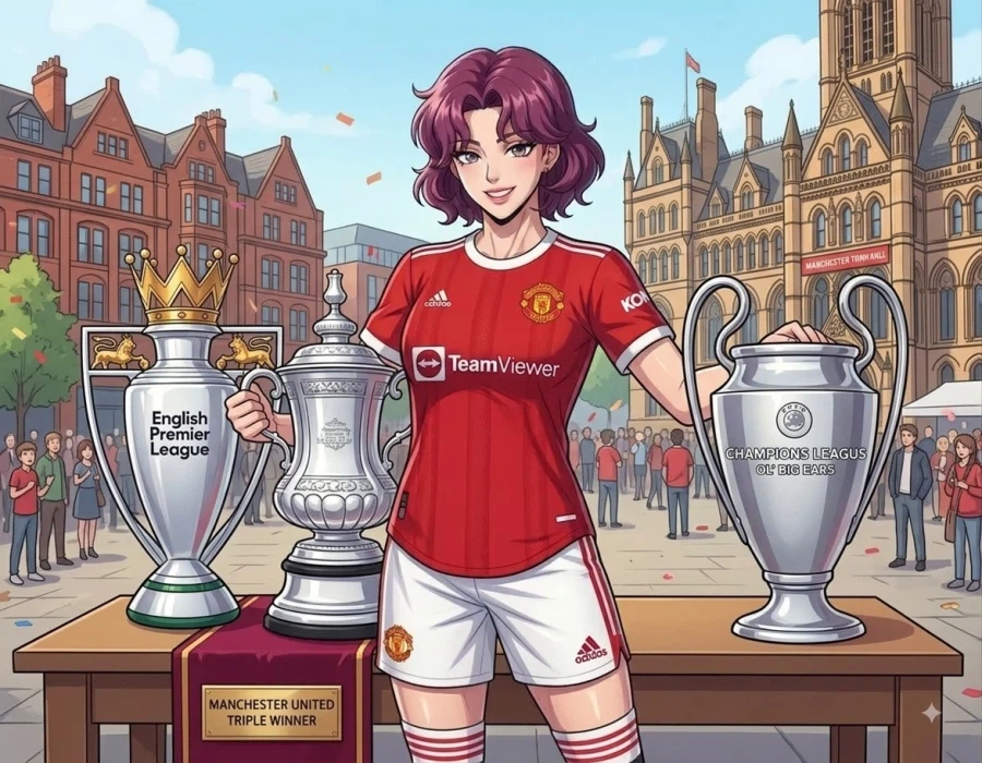 AI 이미지로 요약한 EPL 팀들의 챔스 우승 순간들