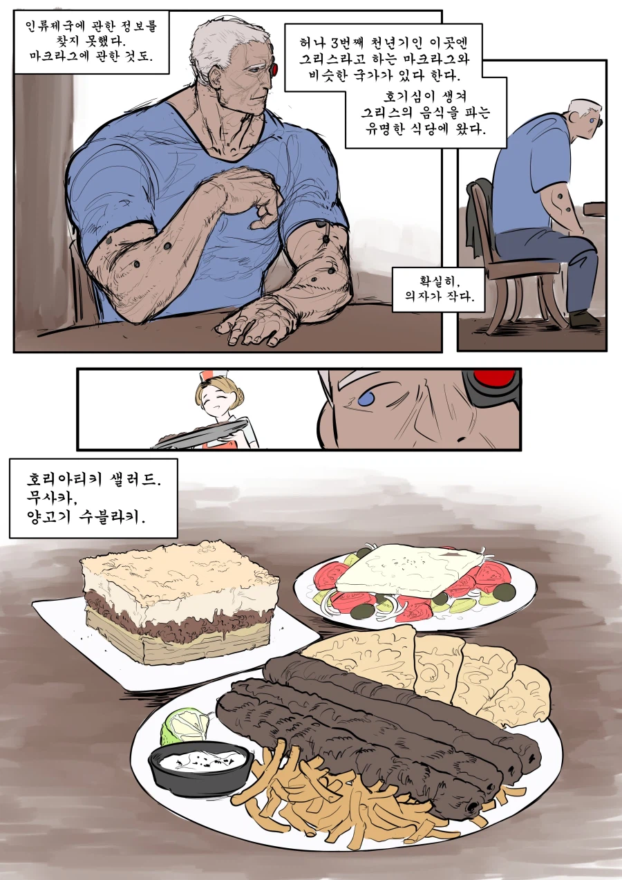 워해머 현대를 헤매는 칼가 만화