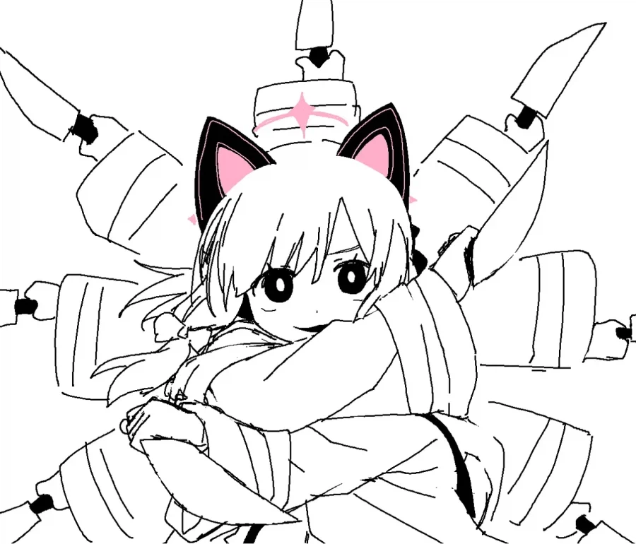 블루아카)모모이의 만해..!