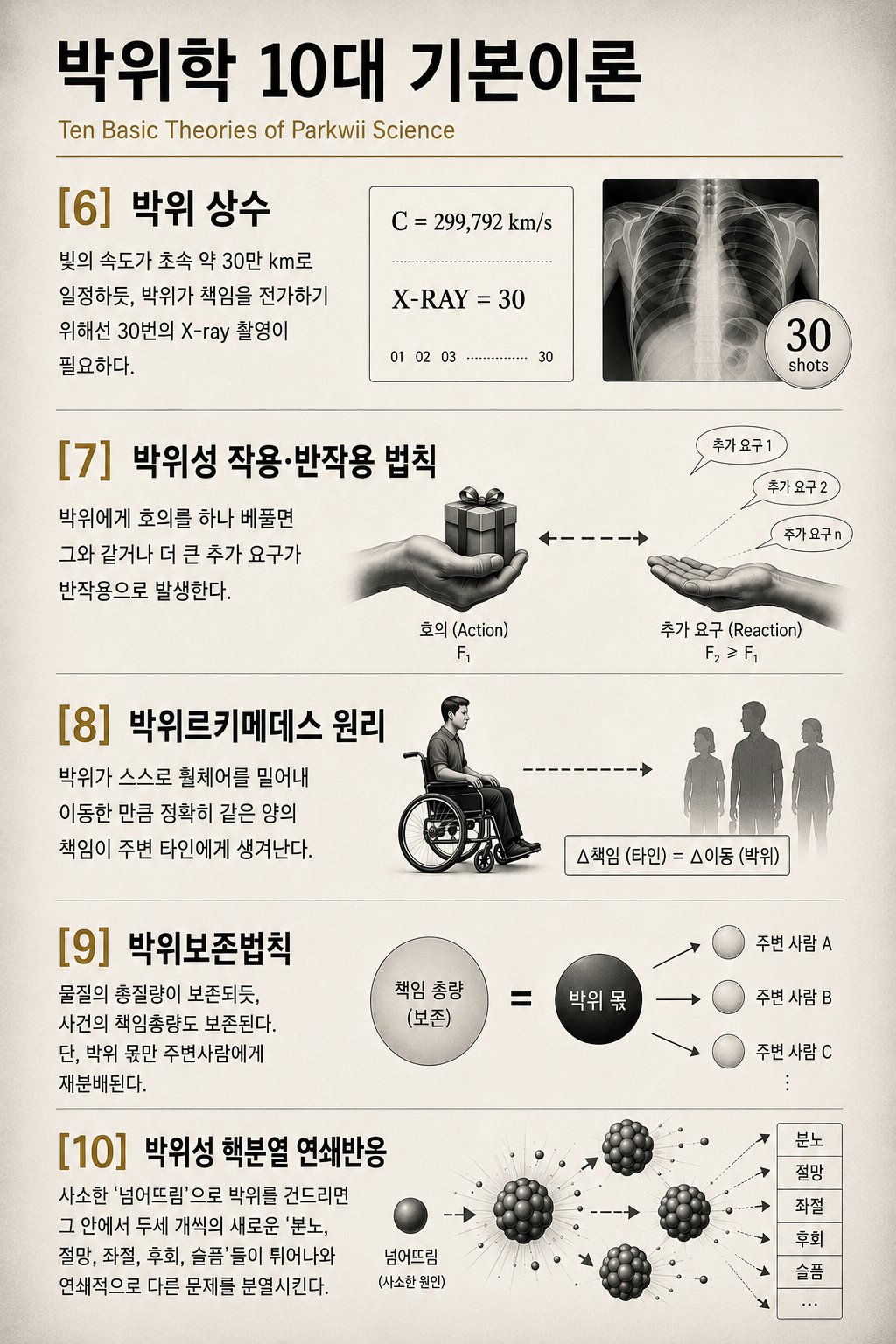 박위의 10대 기본이론?