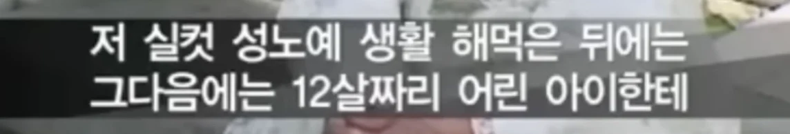 북한의 일본군 성노예 피해자 증언
