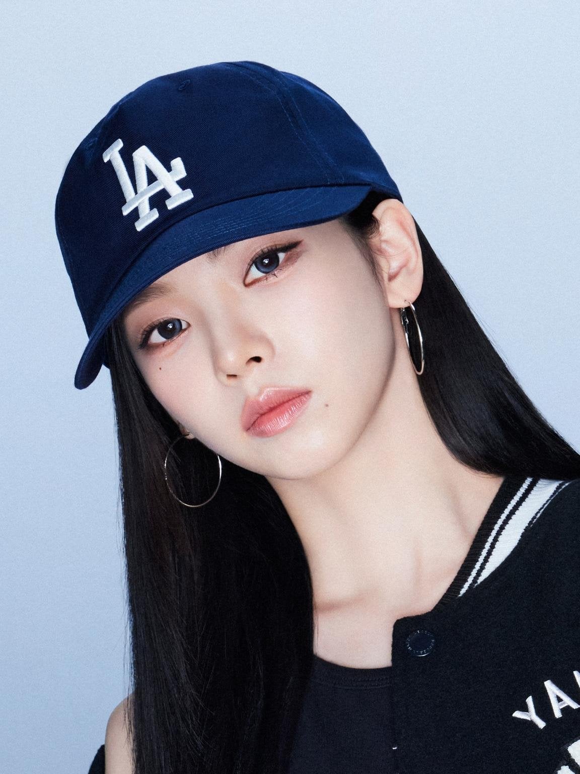 에스파 카리나 MLB 26FW 캠페인 '뉴 커브' 화보 공개