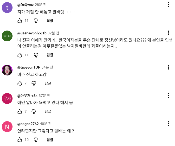 '여자 혼자 놀이기구 탔더니 생긴 일' 피해자 2차가해중인 남초