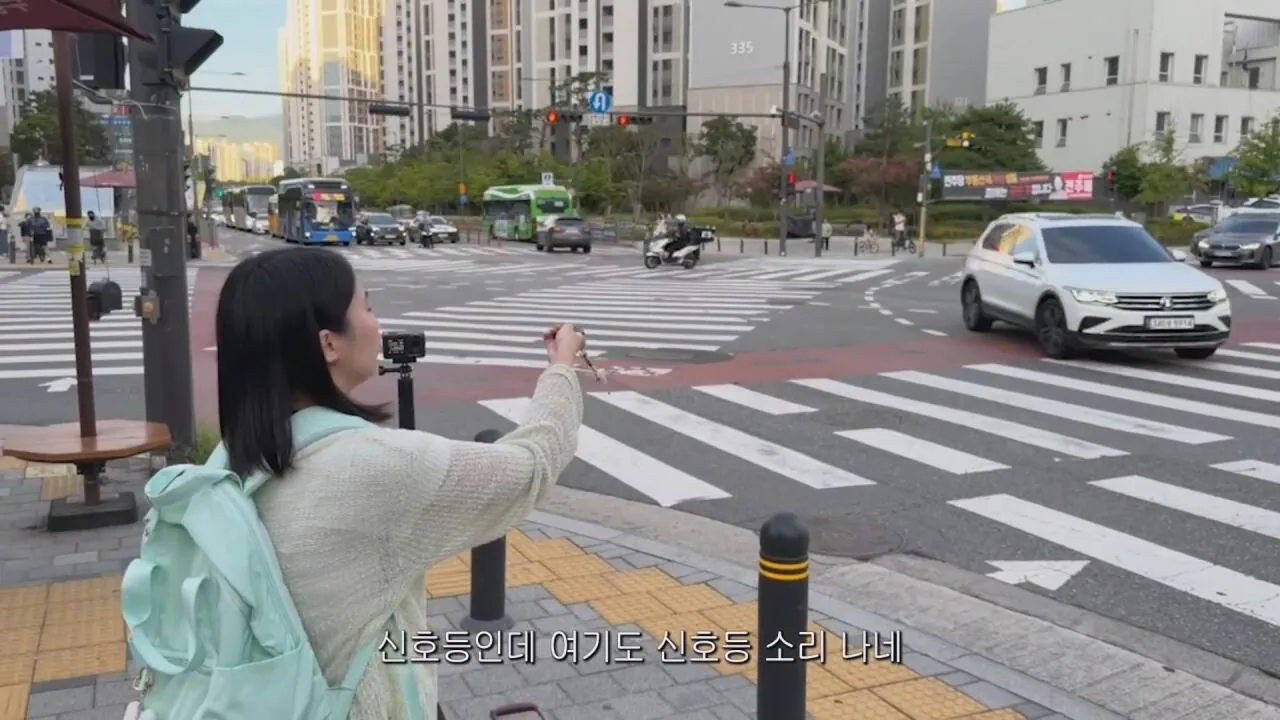 동생들에게 떡볶이 사주려 직접 사러간 시각장애인