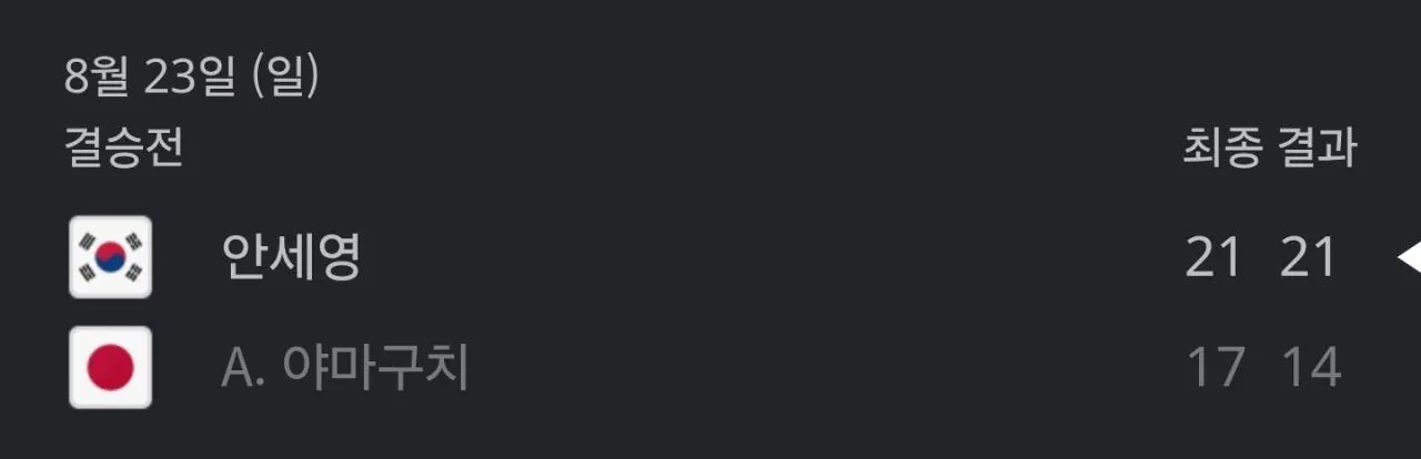 [슬픔주의] 안세영에게 패배한 야마구치 아카네의 특.jpg