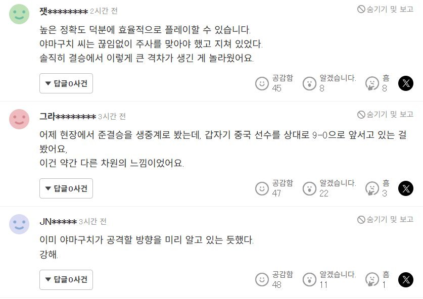 안세영 금메달 일본 반응