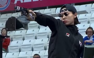 아겜 사격 남자 25m 속사 권총 이건혁