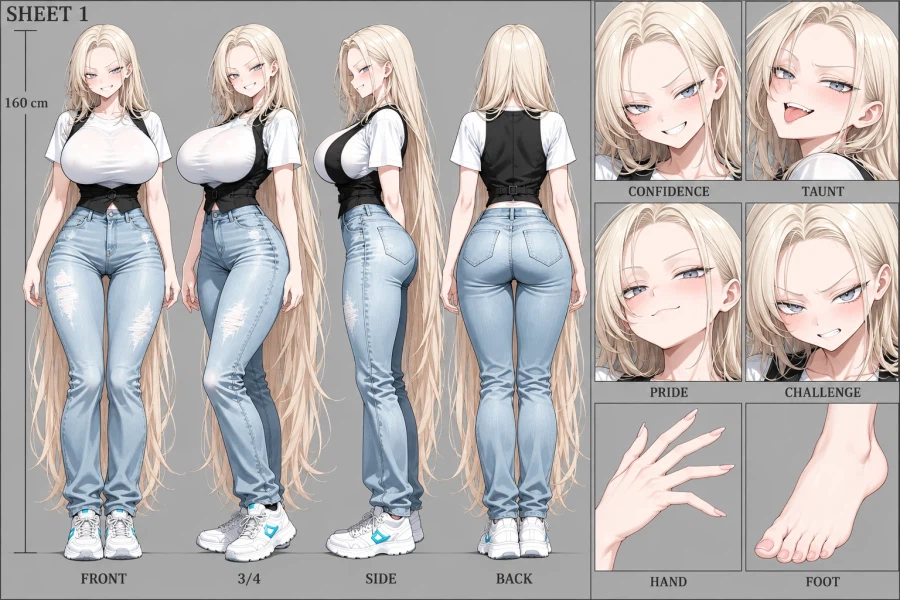 GPT 아스나 몸 + 말포이 얼굴