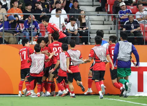아시안게임 남자축구 금메달!
