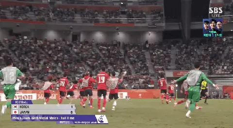 아시안게임 남자축구 금메달!