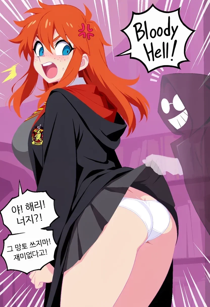 해리포터)말포이 ts에 대항하는