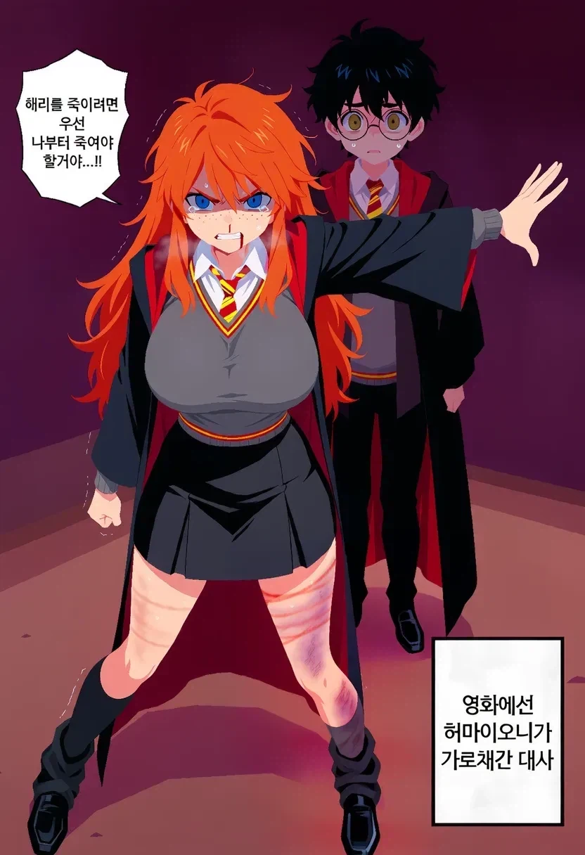 해리포터)말포이 ts에 대항하는