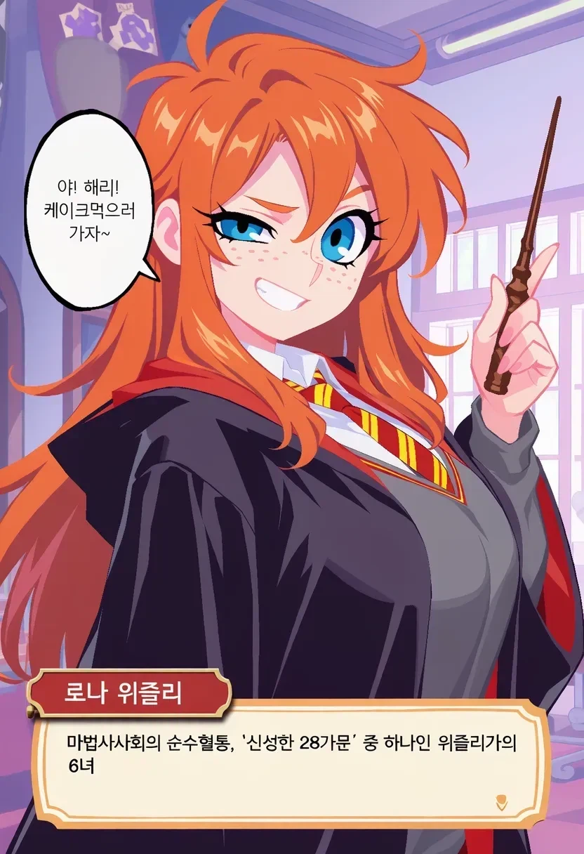 해리포터)말포이 ts에 대항하는