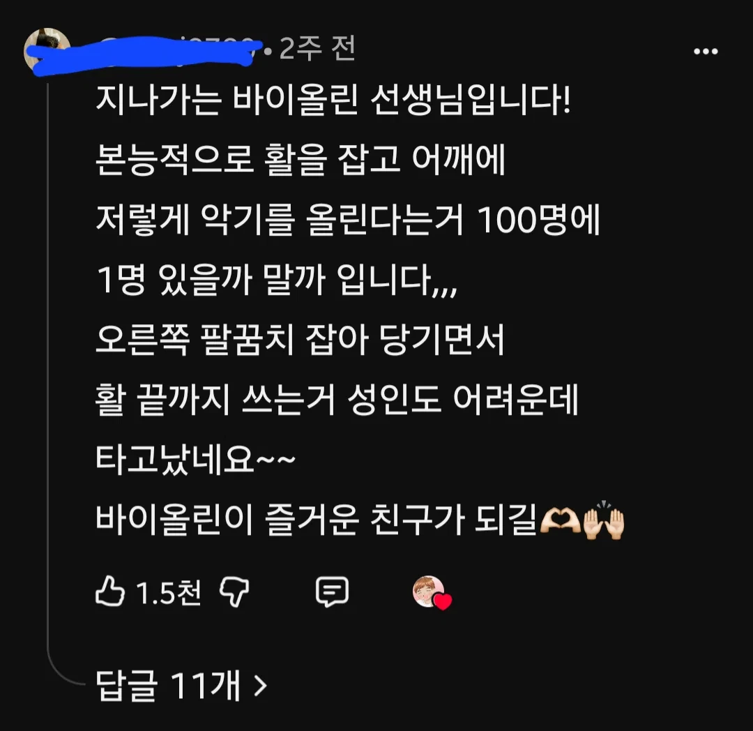 34개월 아이 바이올린 영상에 클래식전공자들 댓글 러시(학원 다닌대 영상 추가)