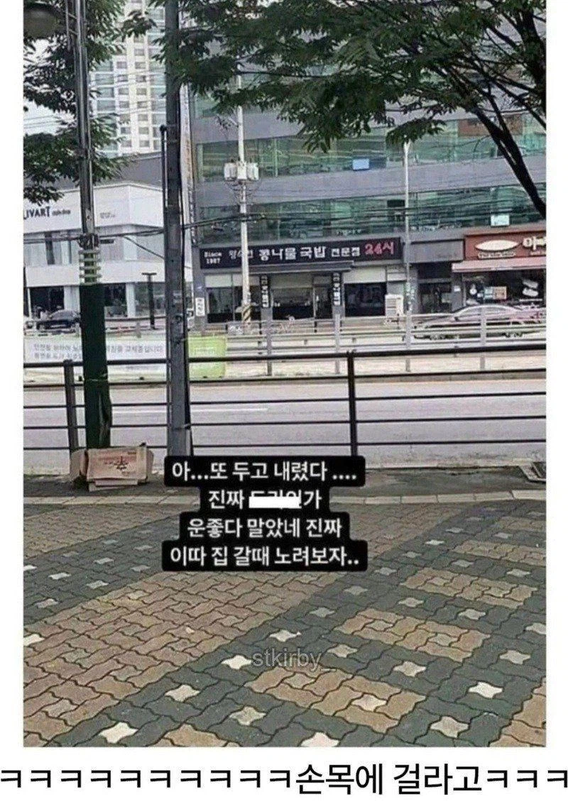 같은실수를 반복한 우산 주인