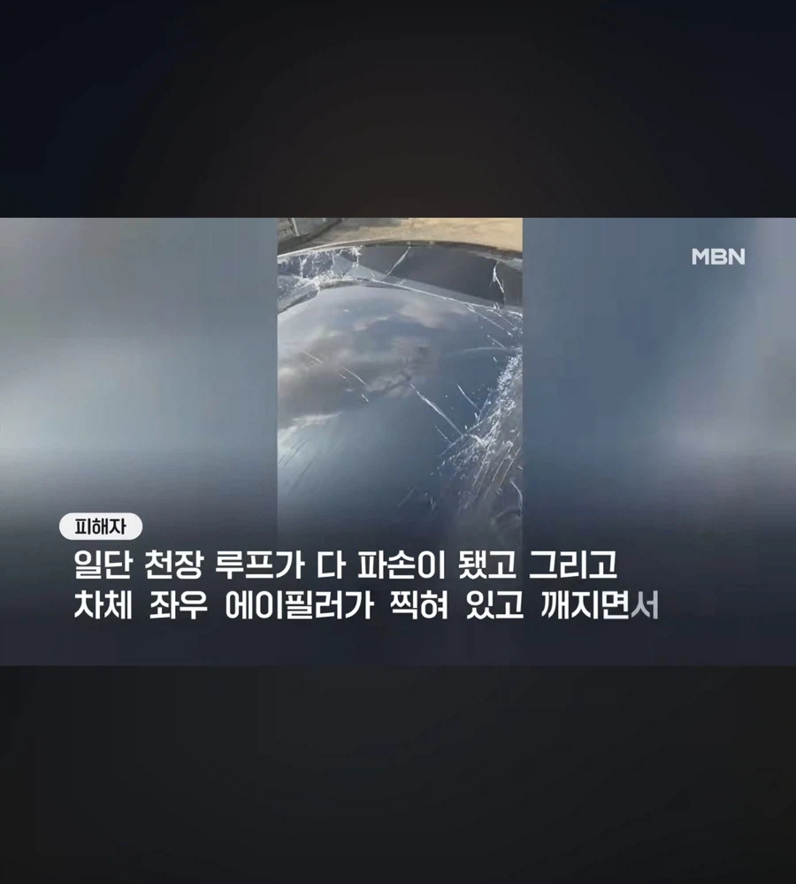 차주가 박살난차 받은 테슬라 사건 근황