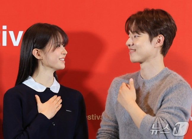 기리고 전소영, 오늘 부산국제영화제 사진