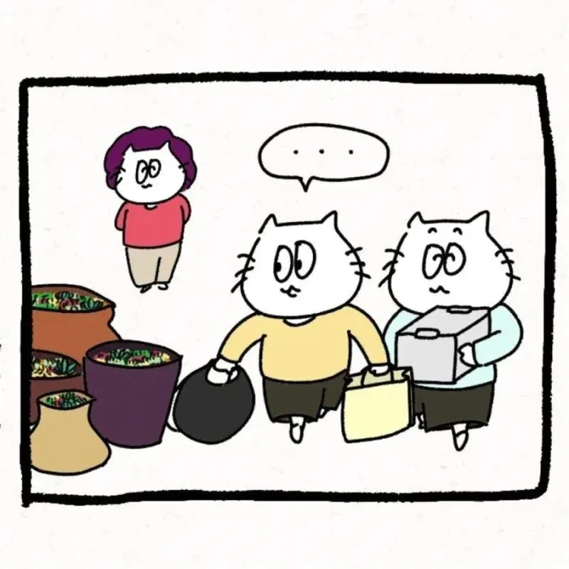한국 시댁에 와서 이것저것 받아가는 일본 며느리