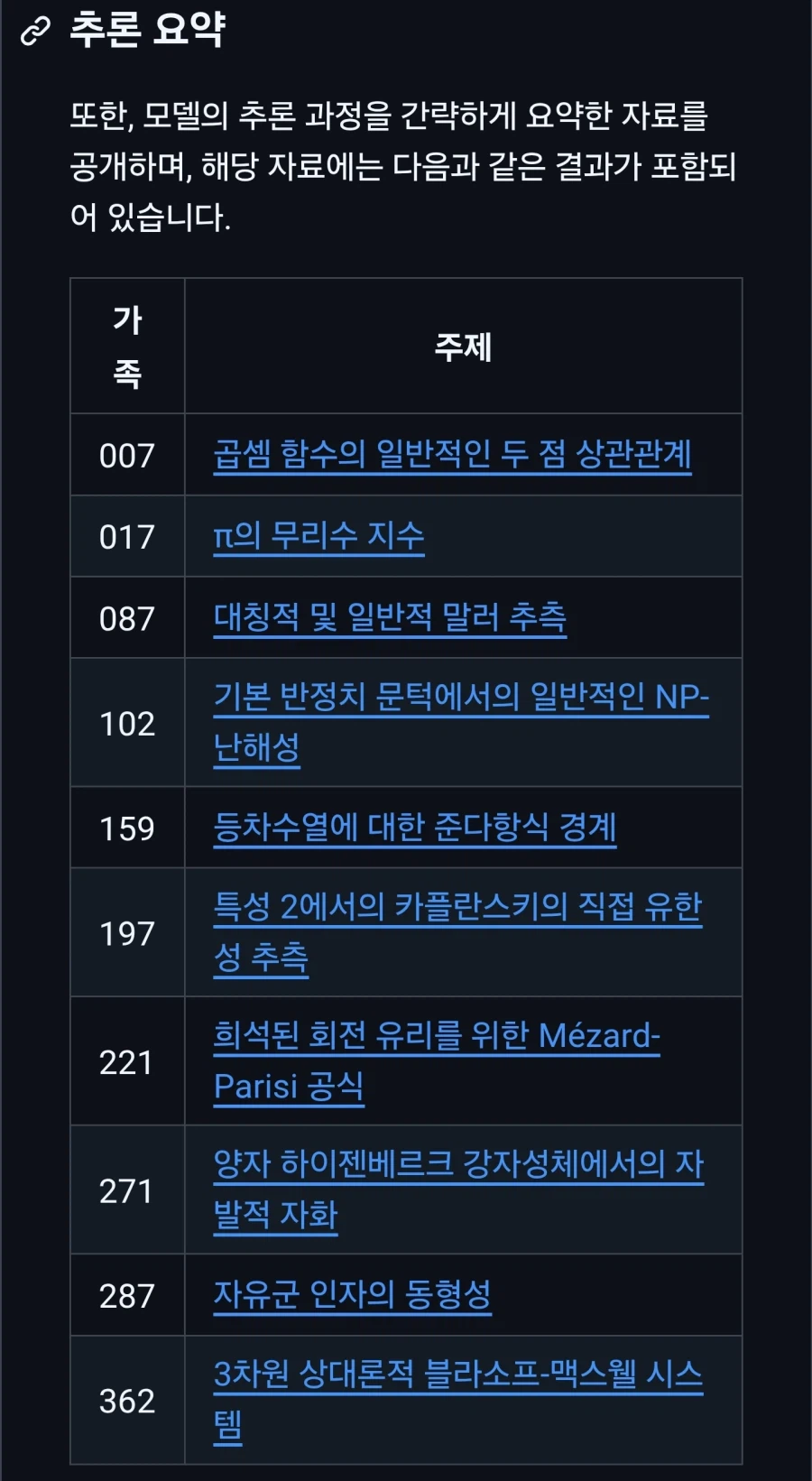 오픈AI, 722개 수학 증명 논문 공개, 준-리만가설 증명 성공