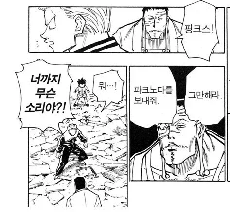 헌터헌터 환영여단 반전 캐릭터