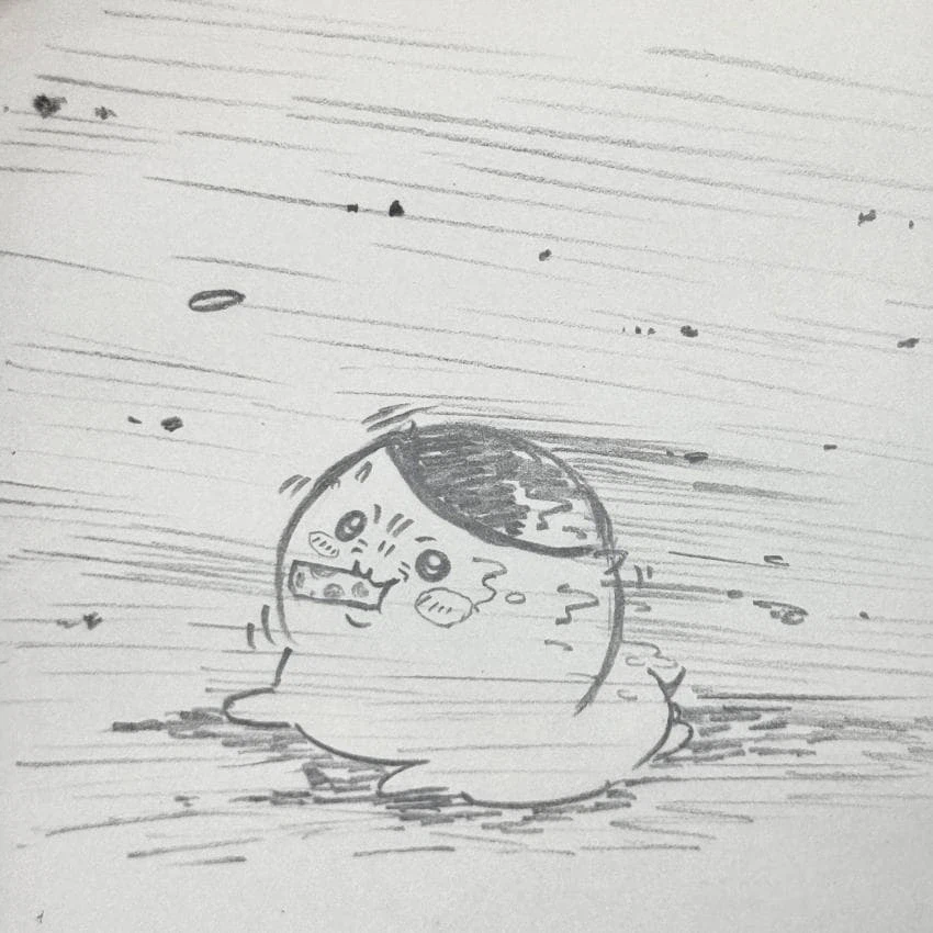 치이카와) 쿠리만쥬 팬아트 보고 빵터짐