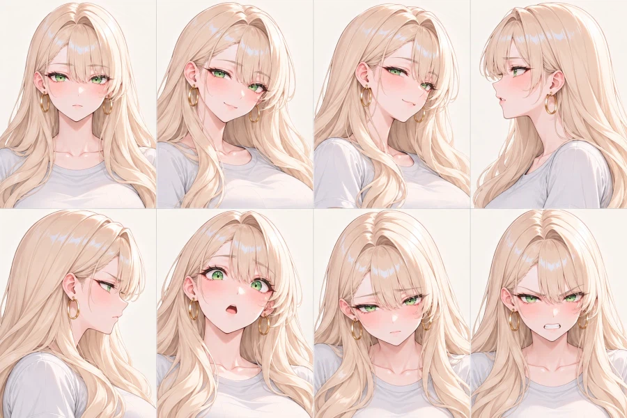 AI) 머리카락 머가 더 좋은감?