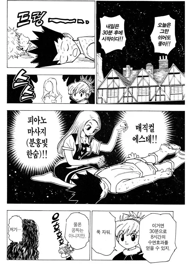 헌터헌터 개미편 관련 비스케 이야기가 나오는 이유