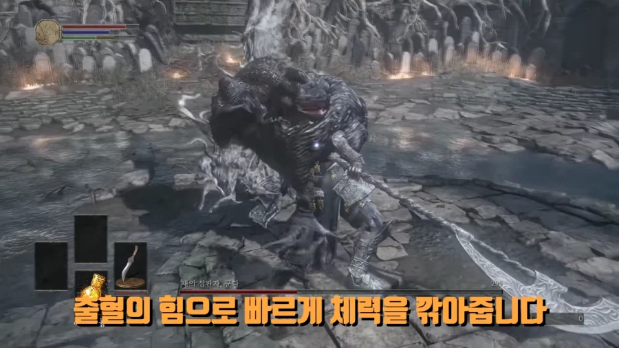 다크소울]초반부터 10강하고 행복소울하기