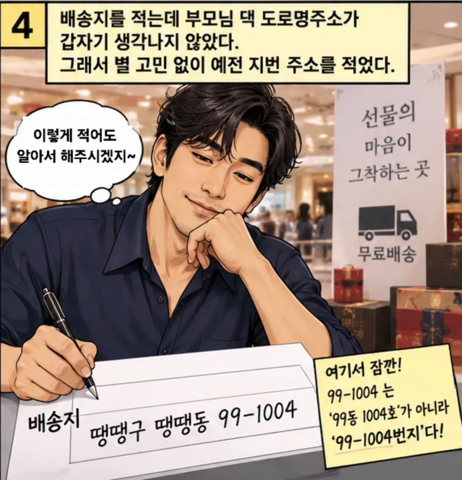 이제 지번주소는 버려졌다