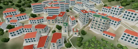 홍도 3D 모델링