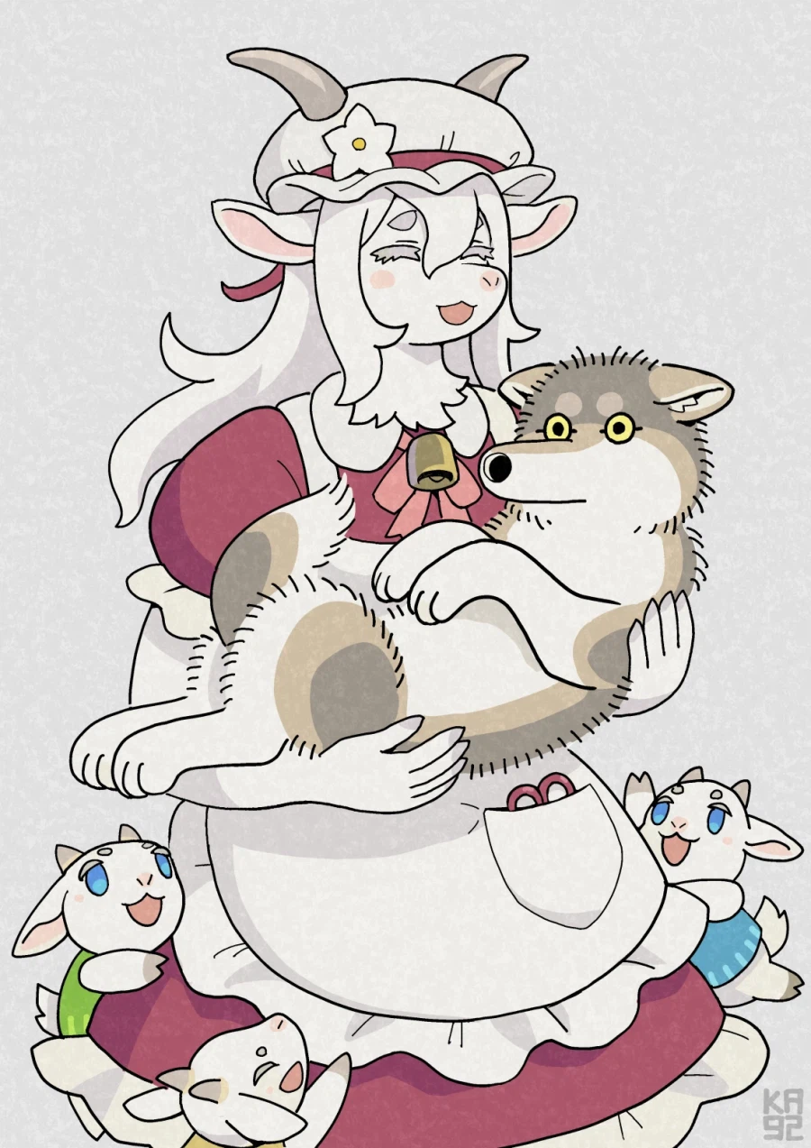 늑대와 일곱마리 아기염소.manhwa