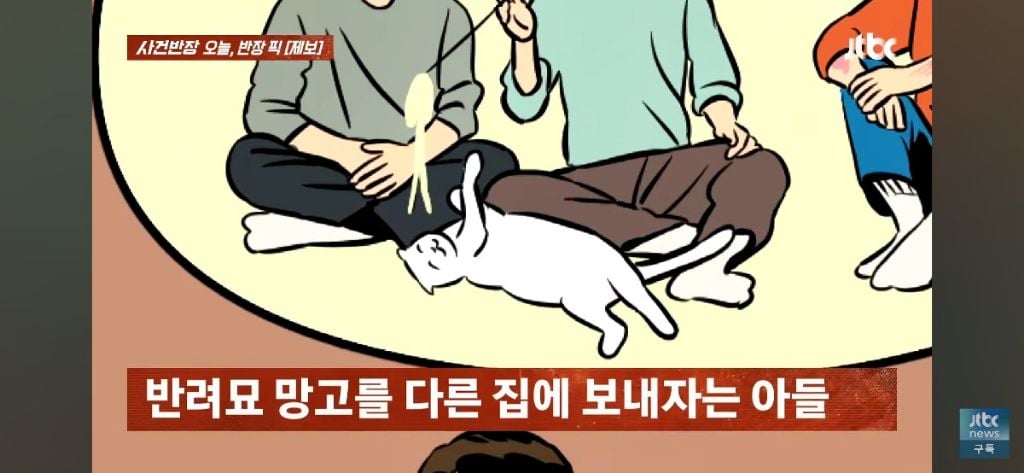 '고양이털 알레르기' 아들에게