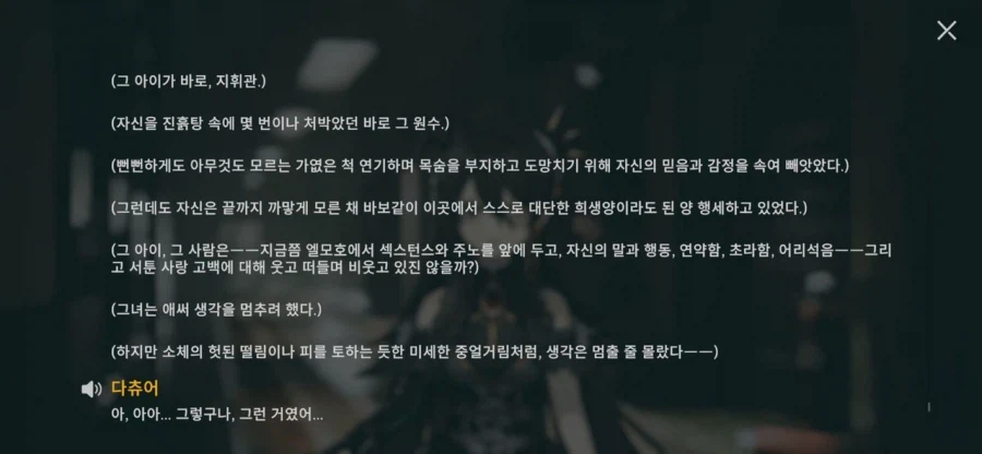 소전2) 빨간약 (중섭 스포)