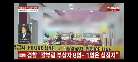 인천 칼부림 60대, 최근 흉기 소지 혐의로 경찰 조사받아