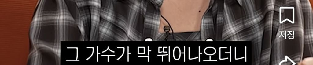 되게 좋아하는 가수가 있었어요