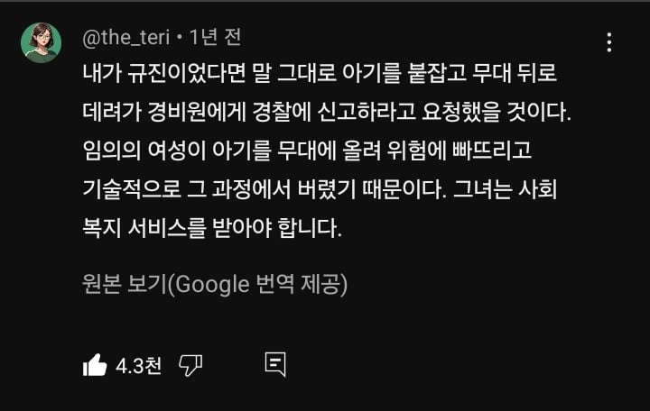 엔믹스 콘서트장에 아기 데려와서 무대에 내던진 팬