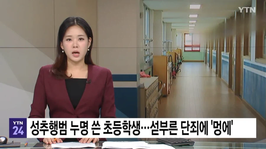 '성추행범' 누명 쓴 초등학생...섣부른 단죄에 '멍에'