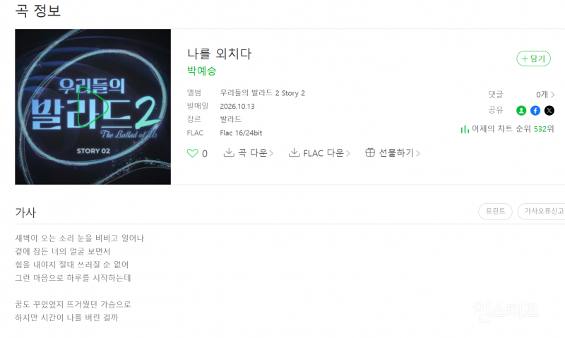 서울 자취는 절대 안된다던 부모님을 노래로 설득한 어느 15살;;