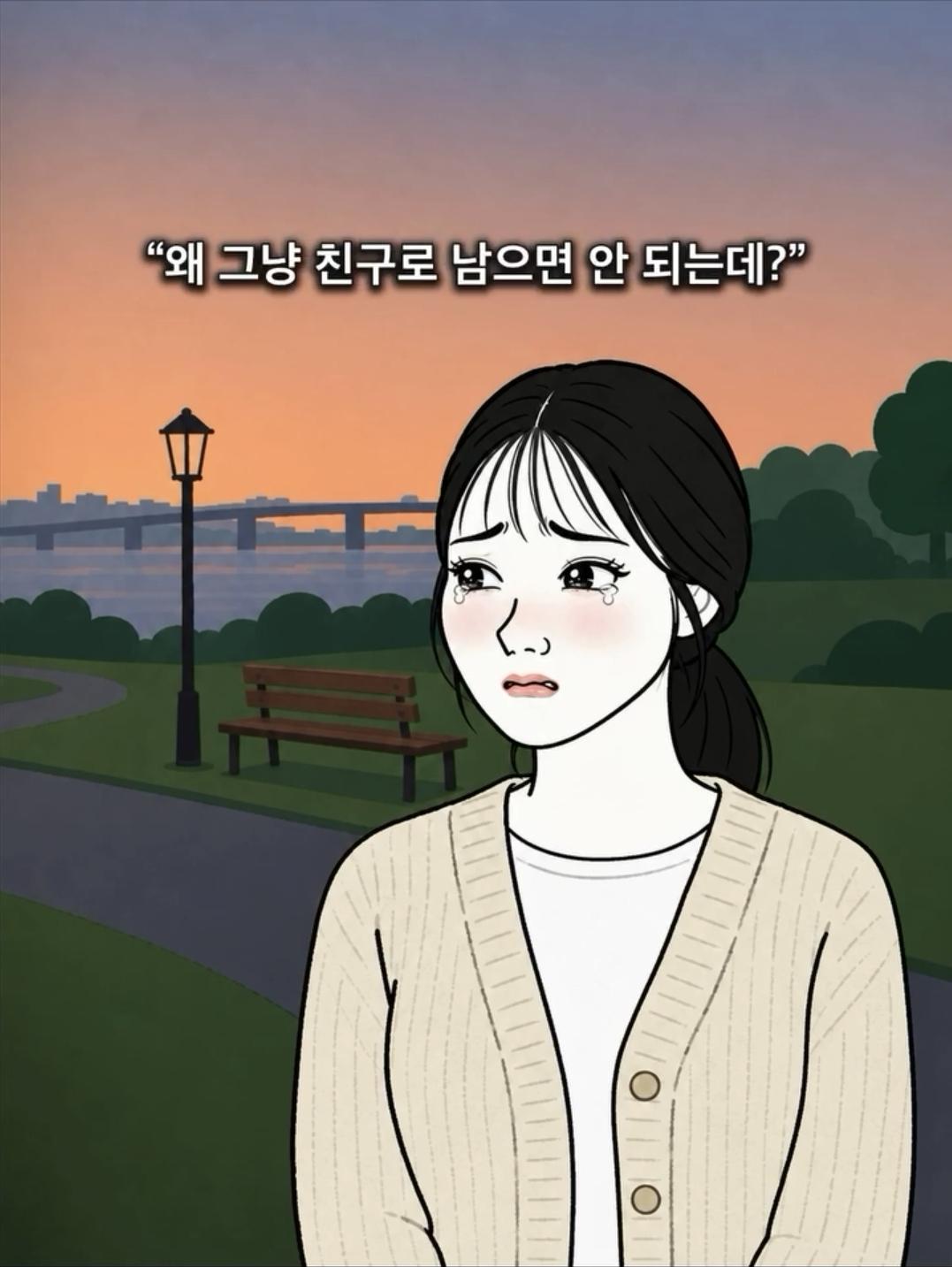 '친구로 지내자' 에 제일 깔끔한 대답