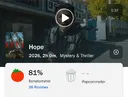 로튼 70퍼 대로 떨어졌던 호프 근황