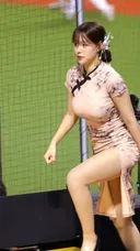 치어리더 챠파오 복장