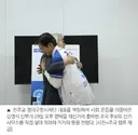 김영식 前 정의구현사제단 대표, 조국 후보 지지 방문…“고난 견뎌낸 희망의 아이콘, 꼭 당선되길”