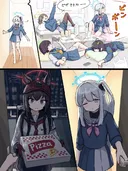 블루아카) 선생 집에 눌러앉은 토끼소대.manwha