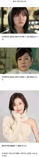 올해 하지원 나이가 시크릿가든 때 문분홍 여사 나이.jpg