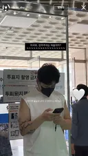 한중커플 여단오 인스스 (투표소 처음 와본 중남)